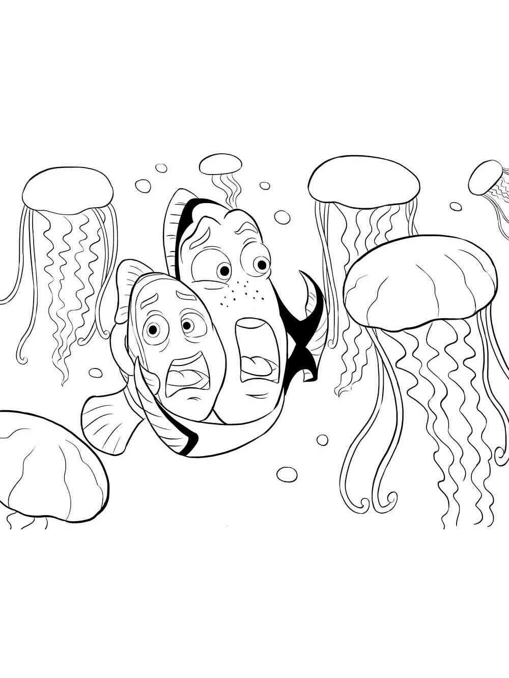 Finding Nemo 14 coloring page