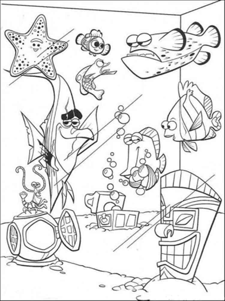 Finding Nemo 24 coloring page