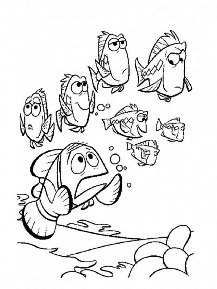 Finding Nemo 25 coloring page