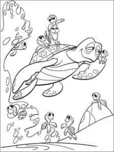 Finding Nemo 28 coloring page