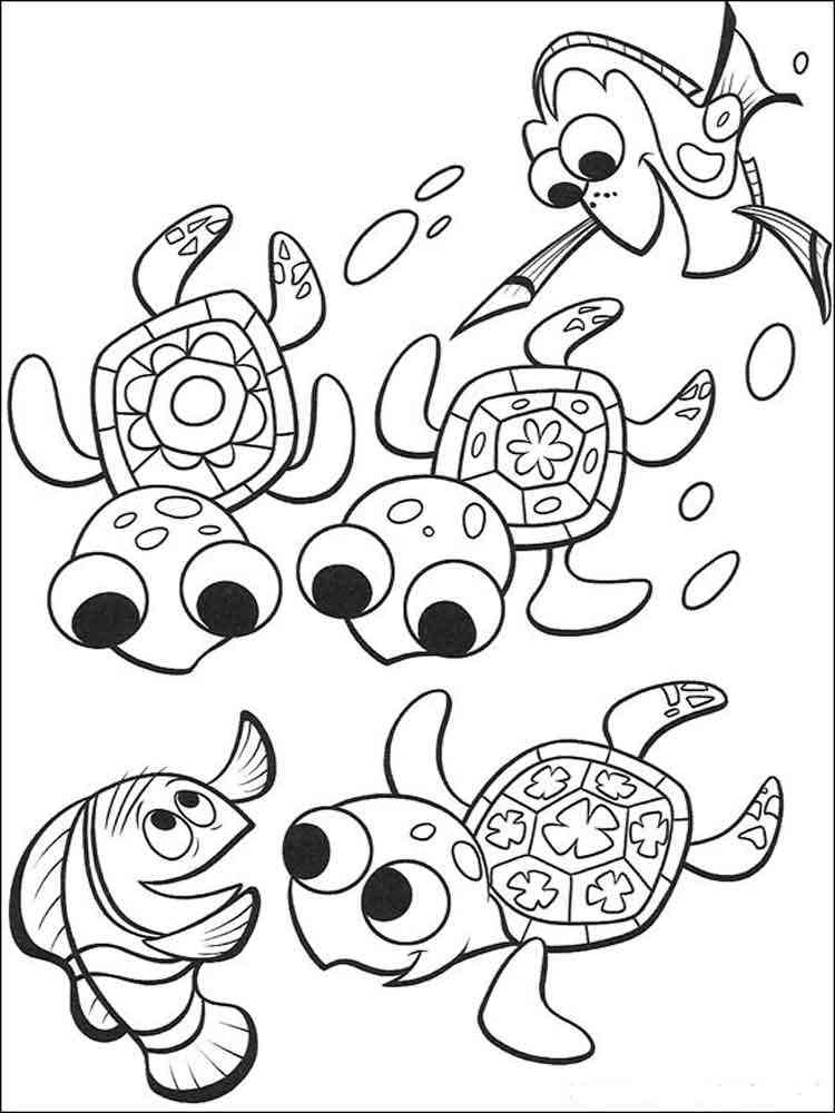 Finding Nemo 29 coloring page