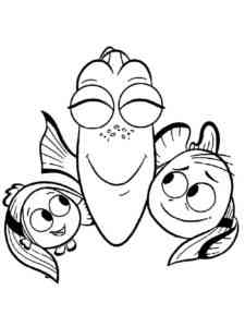 Finding Nemo 3 coloring page