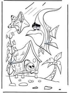 Finding Nemo 32 coloring page