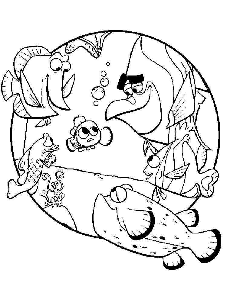 Finding Nemo 34 coloring page