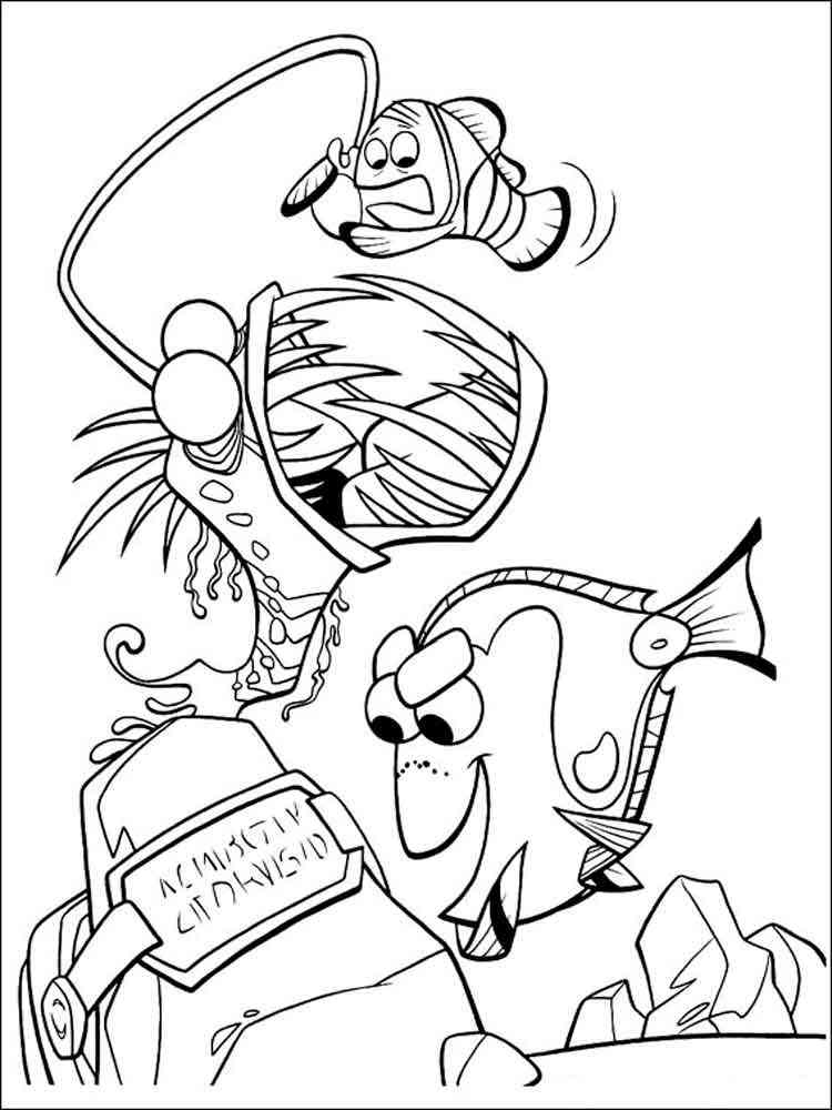 Finding Nemo 36 coloring page