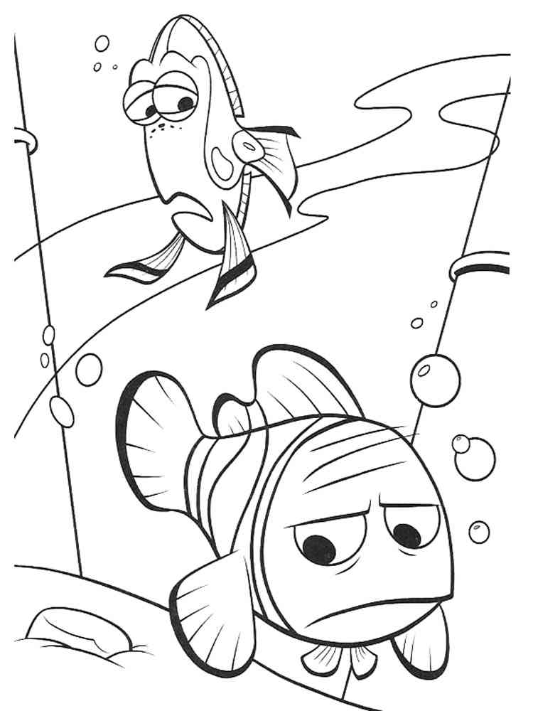 Finding Nemo 4 coloring page