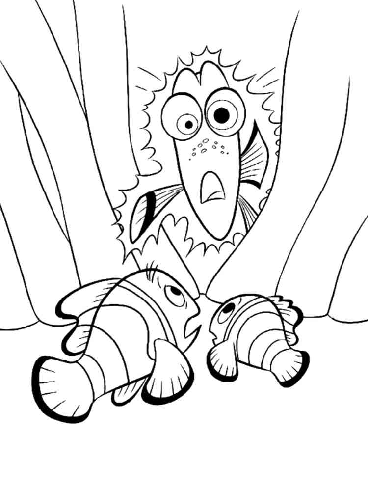 Finding Nemo 6 coloring page