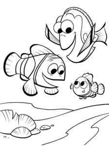 Finding Nemo 8 coloring page