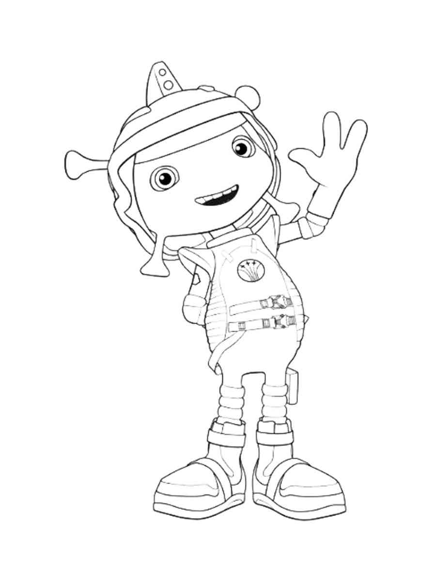 Floogals 2 coloring page