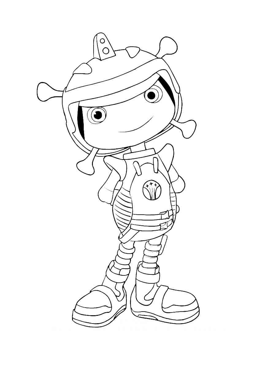 Floogals 3 coloring page