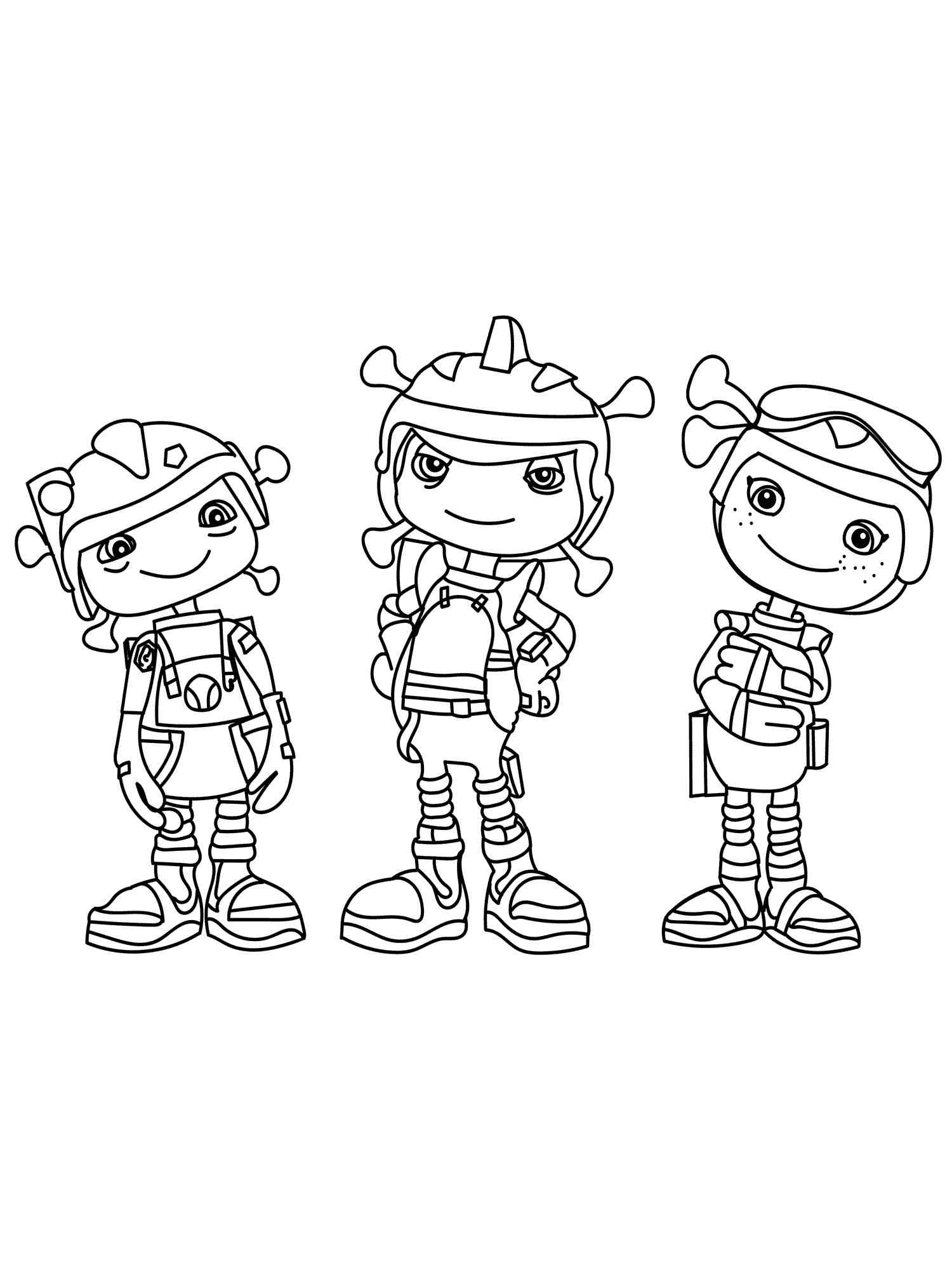 Floogals 6 coloring page