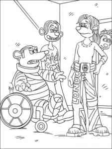 Flushed Away 1 coloring page