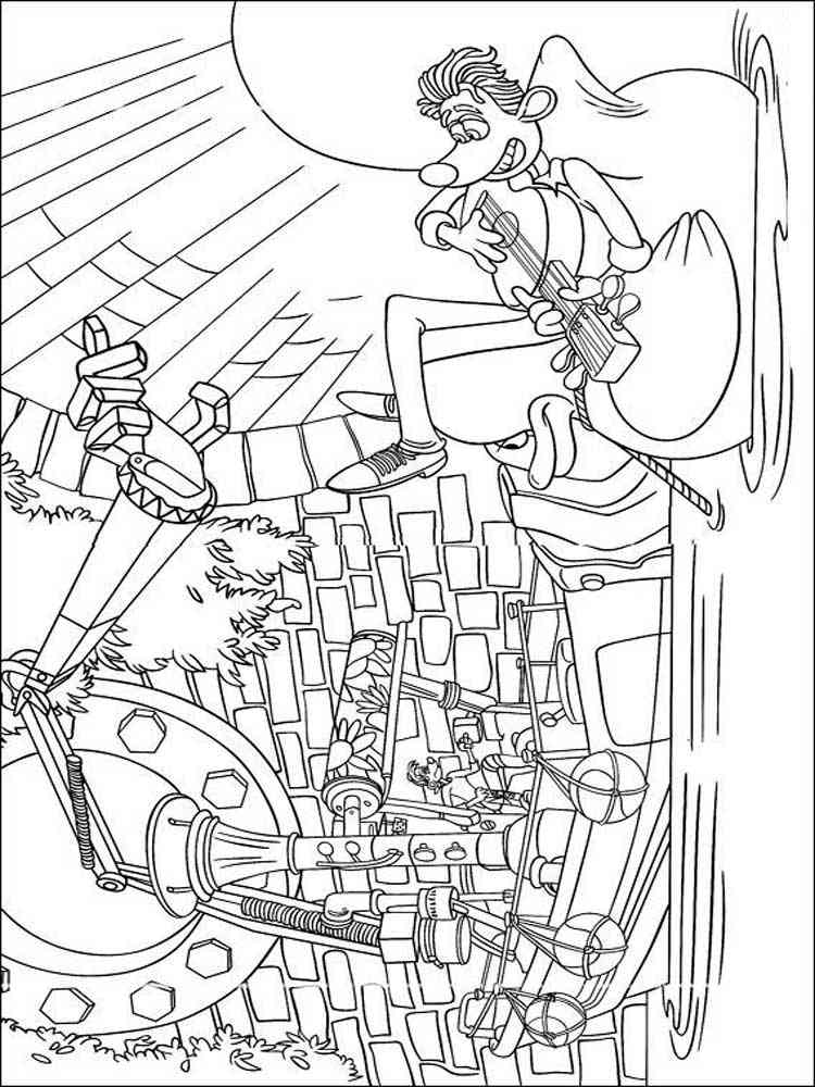 Flushed Away 3 coloring page
