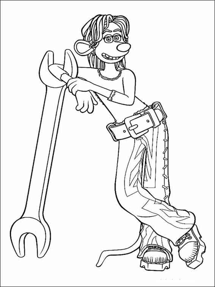 Flushed Away 4 coloring page