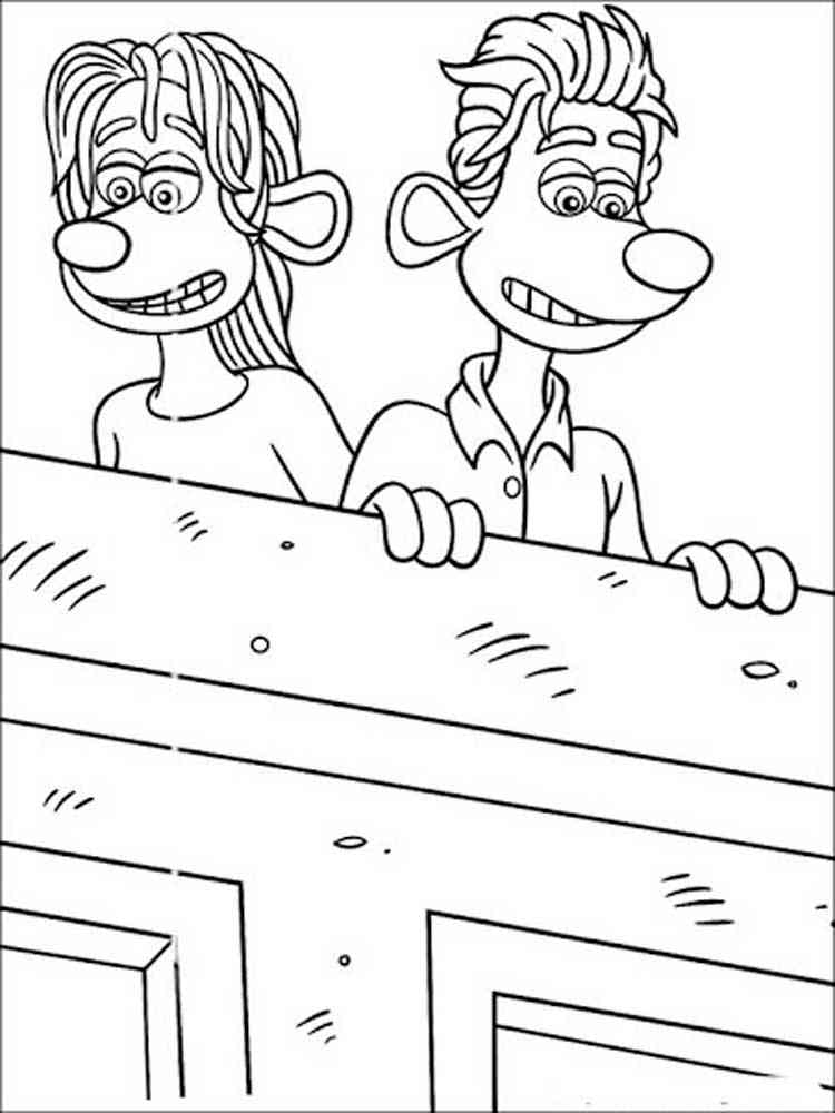 Flushed Away 8 coloring page