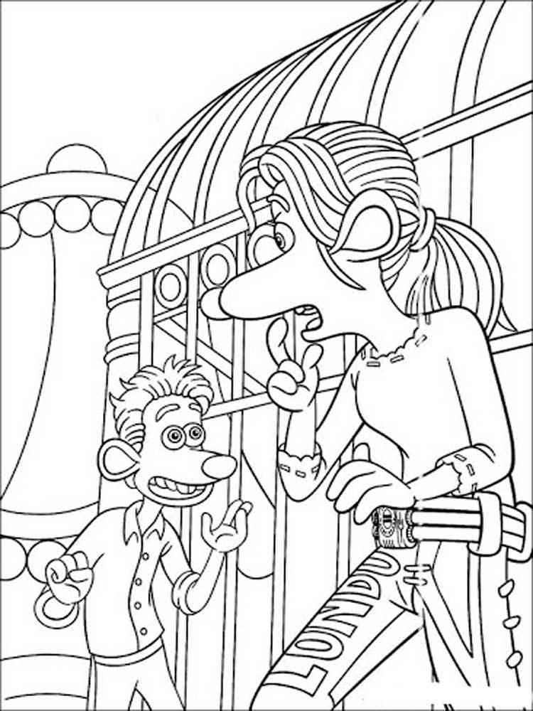 Flushed Away 9 coloring page