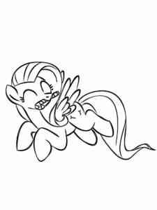 Fluttershy 23 coloring page