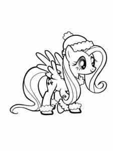 Fluttershy 28 coloring page