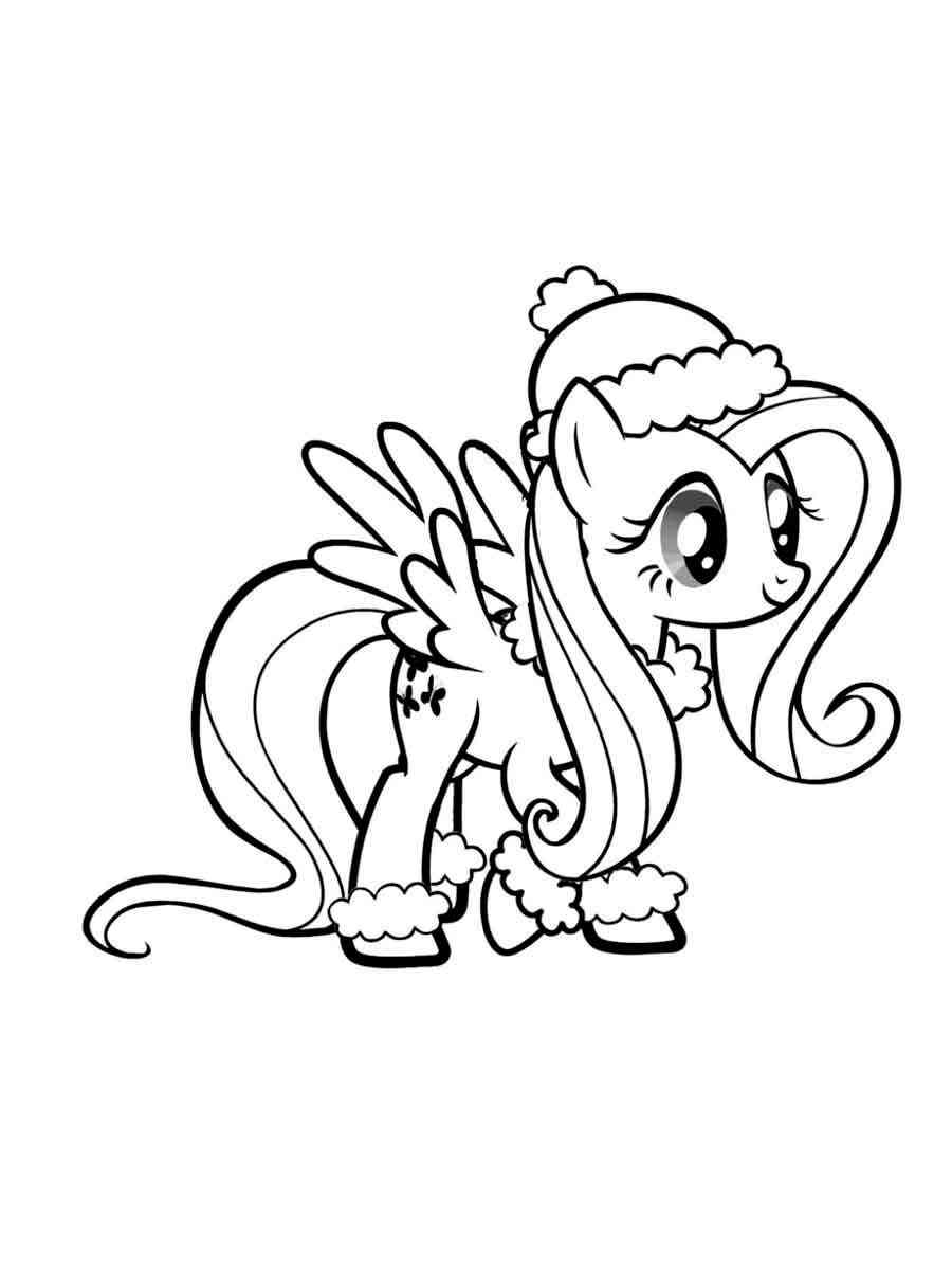 Fluttershy 28 coloring page