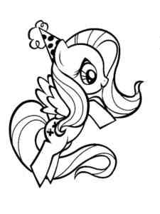 Fluttershy 32 coloring page