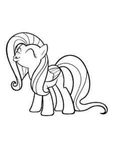 Fluttershy 41 coloring page