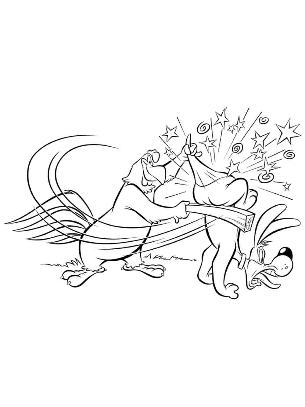 Foghorn Leghorn 8 coloring page
