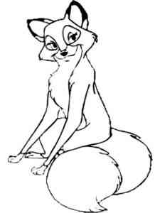 Fox And The Hound 11 coloring page