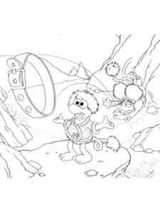 Fraggle Rock 10 coloring page