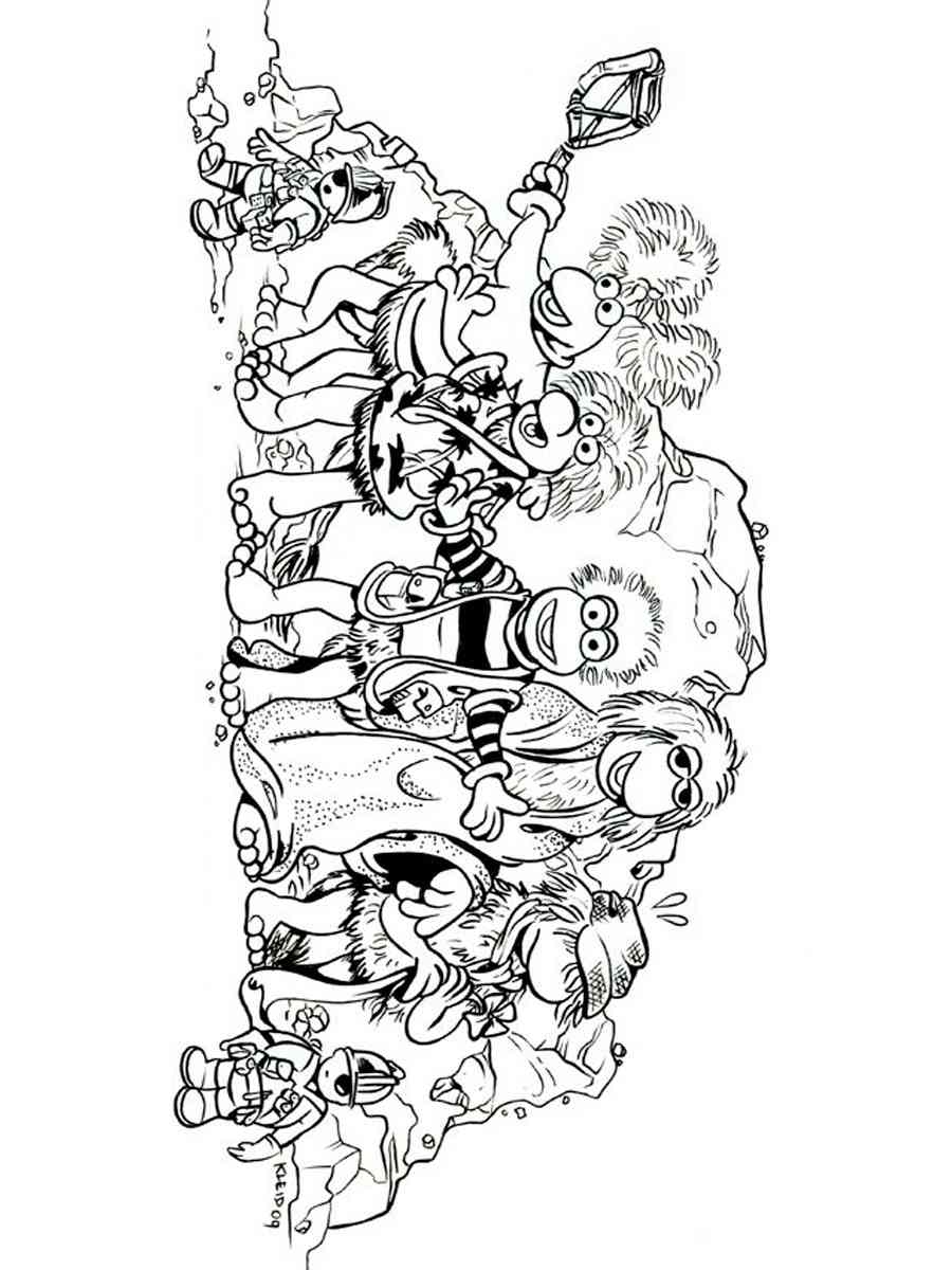 Fraggle Rock 5 coloring page