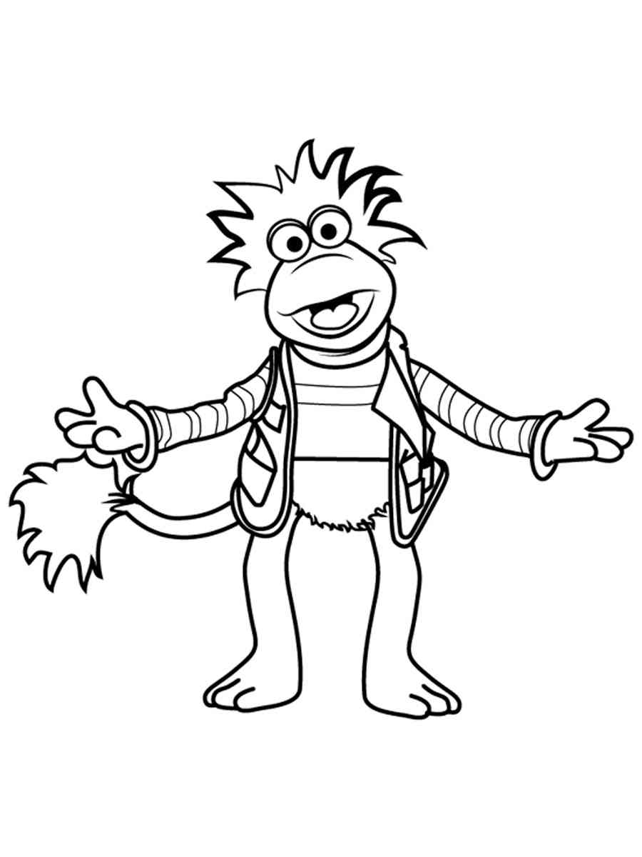 Fraggle Rock 7 coloring page
