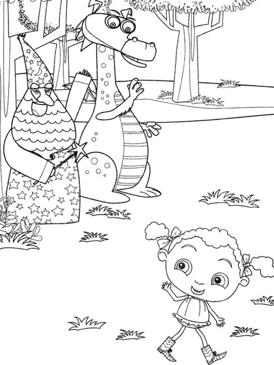 Franny’s Feet 11 coloring page
