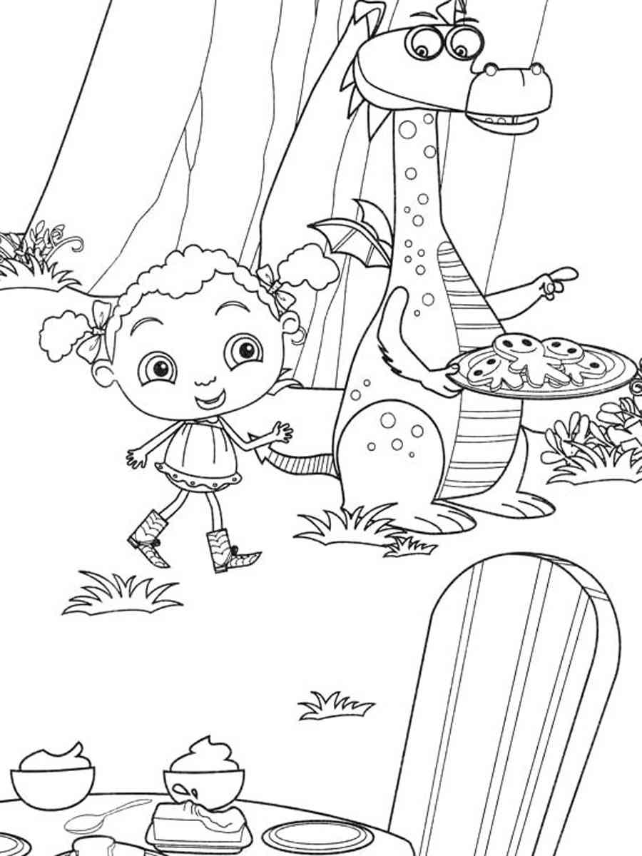 Franny’s Feet 13 coloring page