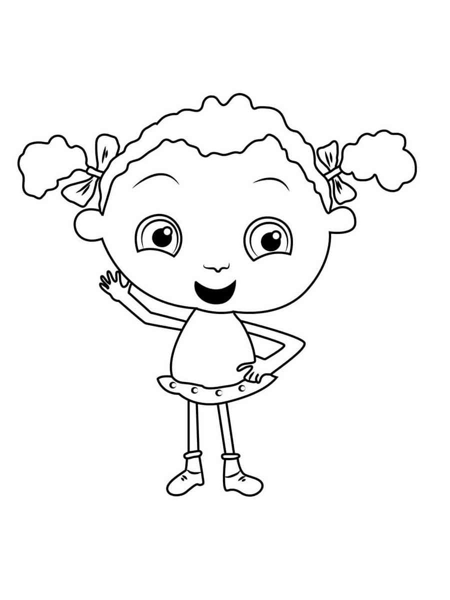Franny’s Feet 7 coloring page