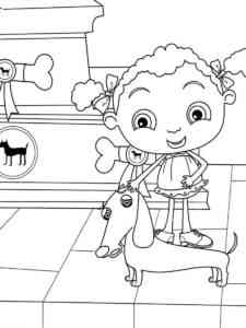 Franny’s Feet 9 coloring page