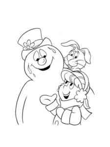 Frosty the Snowman 15 coloring page