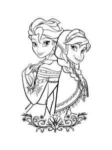 Frozen 102 coloring page