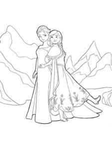 Frozen 103 coloring page