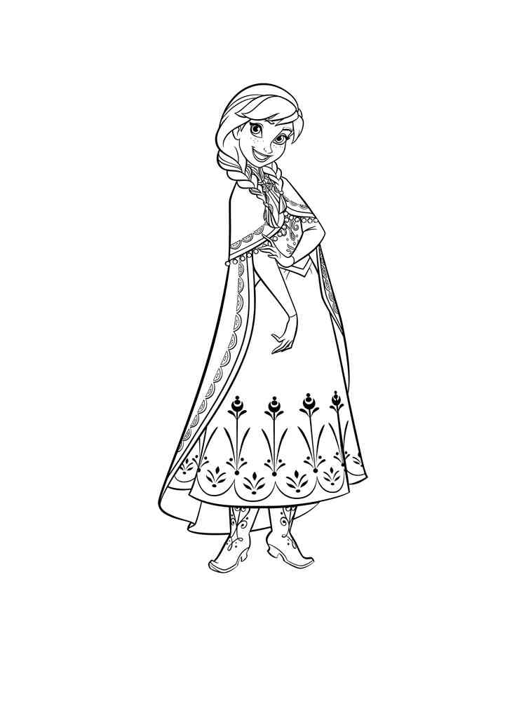 Frozen 104 coloring page