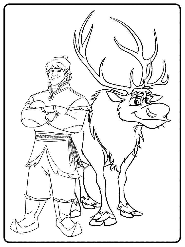 Frozen 105 coloring page