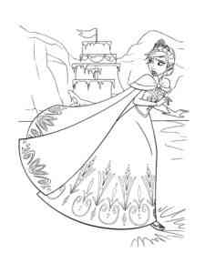 Frozen 107 coloring page