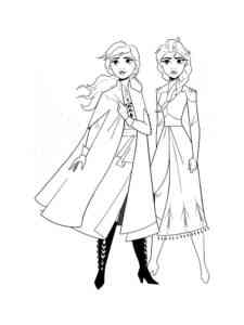 Frozen 108 coloring page