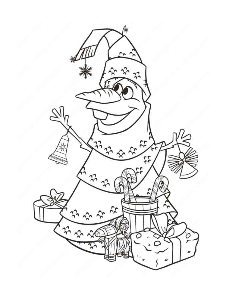 Frozen 18 coloring page