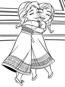 Frozen 24 coloring page