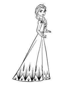 Frozen 33 coloring page