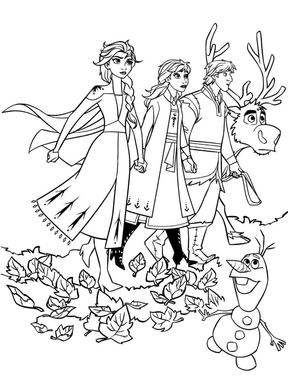 Frozen 34 coloring page