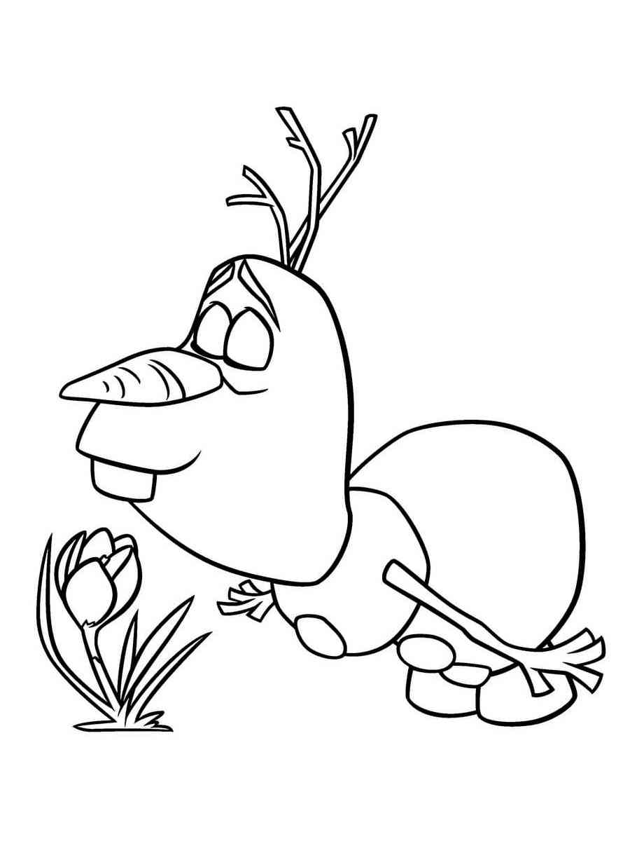 Frozen 39 coloring page