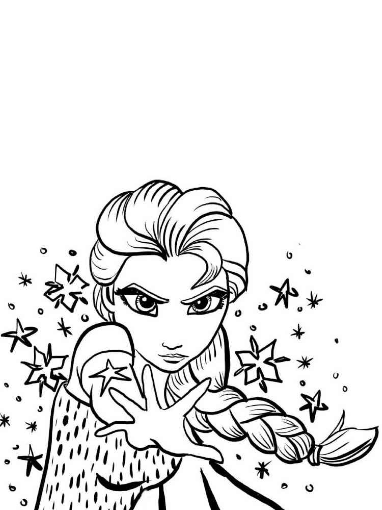 Frozen 41 coloring page