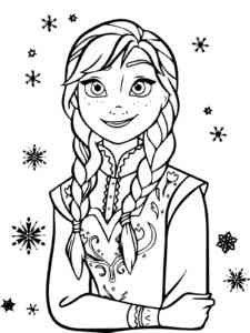 Frozen 47 coloring page