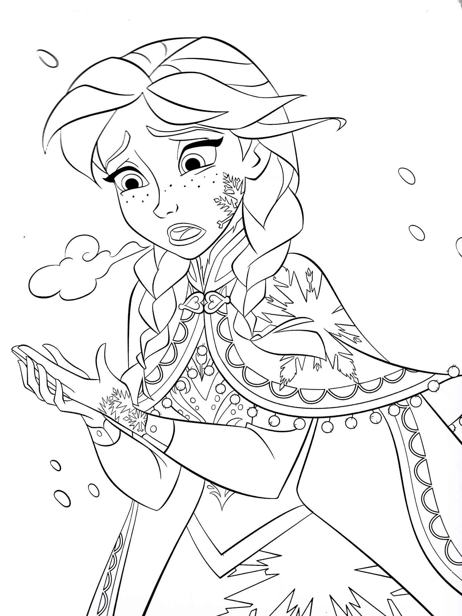 Frozen 48 coloring page