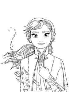Frozen 49 coloring page